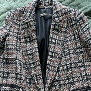 An oversized blazer